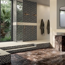Versace Icons 60x120 см, geglazuurd keramisch graniet, Italië, goud en edelmetalen - interieurfoto 1 - foto 3