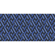 Versace Icons PF60011020 Gremax Blue Ret keramisch graniet 60x120 cm, Italië, behang  - foto 1 - foto 1
