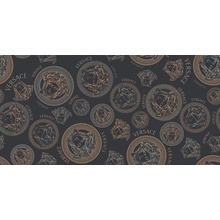Versace Icons G0028330 Medus Black Ret Decoratie 60x120 cm, Italië, behang  - foto 1 - foto 1