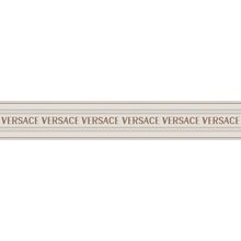 Versace Icons G0028351 Fascia Logo White Rand 10x60 cm, Italië, behang  - foto 1 - foto 1