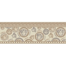 Versace Icons G0028372 Fascia Medusa Cream Rand 20x60 cm, Italië, behang  - foto 1 - foto 1