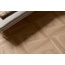 Versace Leatherwood 10x60, geglazuurd keramisch graniet, Italië, hout - interieurfoto 1