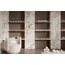 Versace Leatherwood 10x60, geglazuurd keramisch graniet, Italië, hout - interieurfoto 4