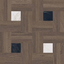 Versace Leatherwood 0020119 Chesterfield Ebony nat 3D rett keramisch graniet 60x60 cm, Italië, houtlook - foto 1 - foto 1
