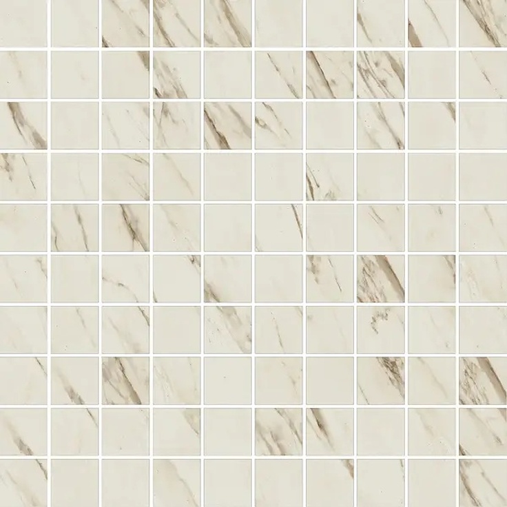 Versace Marble С000380856 2405010_Mos.T100Bianco Mosaiikki 29,1x29,1 cm, Italia, muita marmorin tyyppejä - kuva 1 Versace Marble С000380856 2405010_Mos.T100Bianco Mosaiikki 29,1x29,1 cm, Italia, muita marmorin tyyppejä - kuva 1