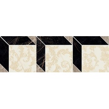 Versace Marble С000380988 2408610_Mos.Dec.Cu.Ner-Bia-Gr Mozaikk 19,5x58,5 cm, Italia, andre marmortyper - foto 1 - foto 1