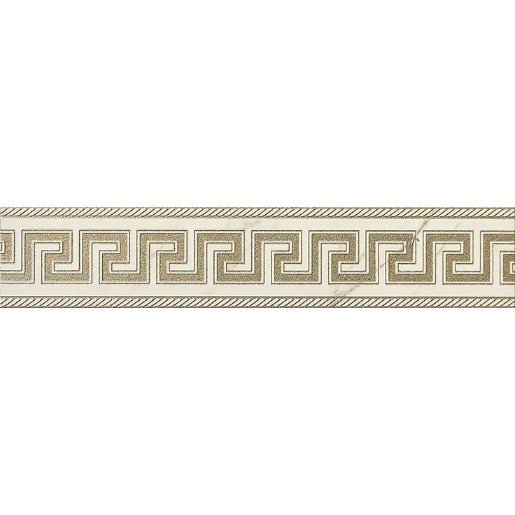 Versace Marble С000380813 2402010_Fas.GrecaBiancoSab Dekor 11,5x58,5 cm, Italien, andere marmorsorten - Foto 1 Versace Marble С000380813 2402010_Fas.GrecaBiancoSab Dekor 11,5x58,5 cm, Italien, andere marmorsorten - Foto 1