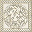 Versace Marble С000380831 2403010_Toz.MedusaBiancoSab Decor 11,5x11,5 cm, Italy, other types of marble - photo 1