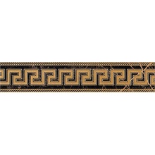 Versace Marble С000380815 2402030_Fas.GrecaNeroSab Dekor 11,5x58,5 cm, Italia, andre marmortyper - foto 1 - foto 1