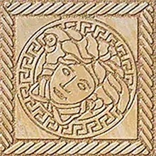 Versace Marble С000380832 2403020_Toz.MedusaOroSab Dekor 11,5x11,5 cm, Italia, gull og edle metaller - foto 1 - foto 1