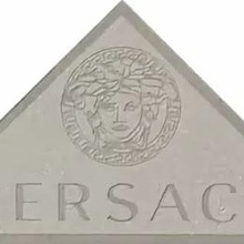 Versace Marble 240900 Triangolo Acciaio Inzetstuk 5,7x11 cm, Italië - foto 1 - foto 2