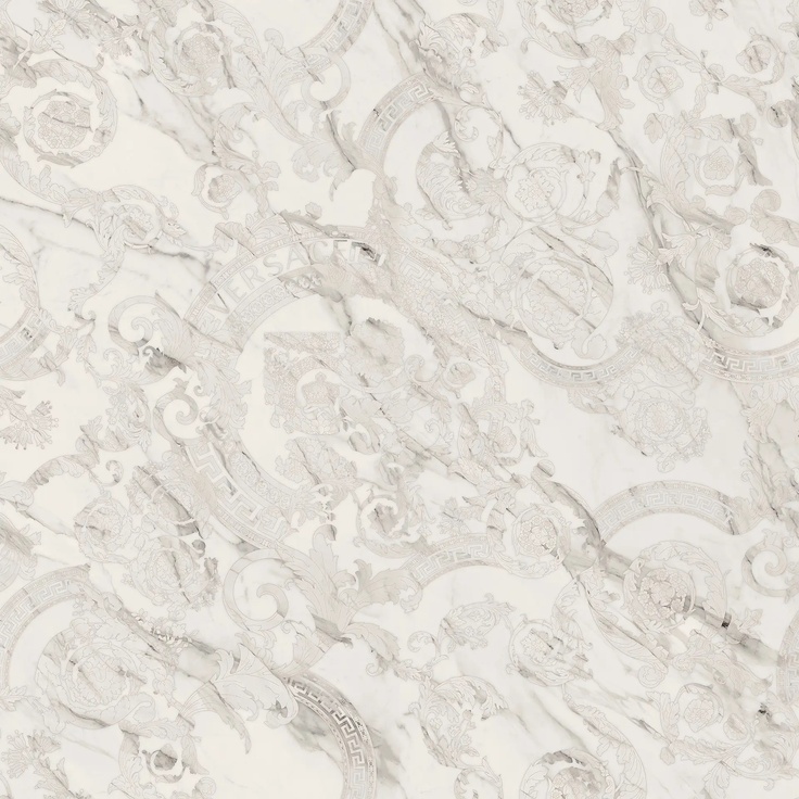 Versace Maximvs С000588724 G67560_MAXIMVS ST.WH.MEG. LUX R 120X120 porcelain tile 120x120 cm, Italy, statuario - photo 1 Versace Maximvs С000588724 G67560_MAXIMVS ST.WH.MEG. LUX R 120X120 porcelain tile 120x120 cm, Italy, statuario - photo 1