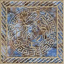 Versace Maximvs С000592341 G0067845_MAXIMVS AS GBLUE LUXR 10X10 Dekor 10x10 cm, Italien, andere marmorsorten - Foto 1 - Foto 1