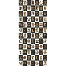 Versace Maximvs С000501847 0063140_LETTER.BIAN/NER/ORO A Dekor 120x280 cm, Italien, gold und edelmetalle - Foto 1 - Foto 1