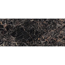 Versace Maximvs G67504 Black & Gold Lux R porcelain tile 120x280 cm, Italy, stone  - photo 1 - photo 1