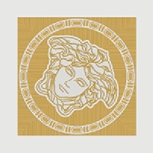 Versace Maximvs G0067821 Angolo Bianco / Oro Lux Insert 10x10 cm, Italy - photo 1 - photo 1