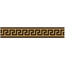 Versace Maximvs G0067712 Fascia Greca Brown / Oro Lux Border 10x60 cm, Italy - photo 1 - photo 1