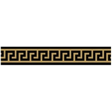 Versace Maximvs G0067710 Fascia Greca Nero / Oro Lux Border 10x60 cm, Italy - photo 1 - photo 1