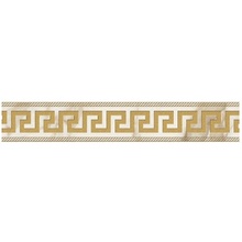 Versace Maximvs G0067832 Fascia Greca Sabbiata Calacatta Bright / Oro Border 10x60 cm, Italy - photo 1 - photo 1