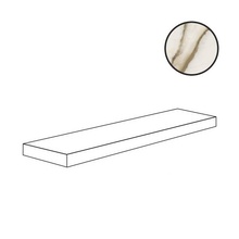 Versace Maximvs G0067752 Calacatta Bright Gradone Angolare DX Corner step 32x120 cm, Italy, marble look - photo 1 - photo 1