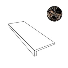 Versace Maximvs G0067734 Black & Gold Gradone Step 32x120 cm, Italy, stone  - photo 1 - photo 1
