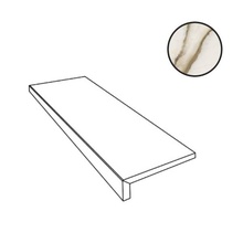 Versace Maximvs G0067732 Calacatta Bright Gradone Step 32x120 cm, Italy, stone  - photo 1 - photo 1