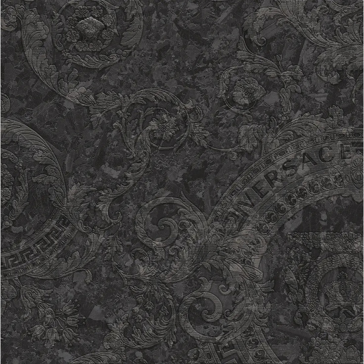 Versace Meteorite С000493285 0047030_MeteoriteMegaNeroR porcelain tile 60x60 cm, Italy, other types of marble - photo 1 Versace Meteorite С000493285 0047030_MeteoriteMegaNeroR porcelain tile 60x60 cm, Italy, other types of marble - photo 1
