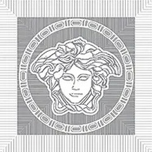 Versace Meteorite С000493318 0047133_Fir.Med.NatBian/Plat Sisustus 9,8x9,8 cm, Italia, kulta ja jalometallit - kuva 1 - kuva 1