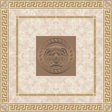 Versace Meteorite 47323 Rosone Lappato Miele Oro Painel 120x120 cm, Itália - foto 1 - foto 1