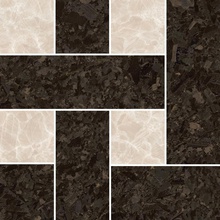Versace Meteorite 47431 Mosaico Chesterfield Naturale Mok/Miele Mosaico 30x30 cm, Itália, efeito mosaico - foto 1 - foto 1