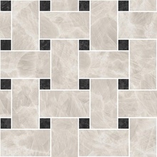 Versace Meteorite 47442 Mosaico Intarsio Lappato Bianco/Nero Mosaico 30x30 cm, Itália, efeito mosaico - foto 1 - foto 1