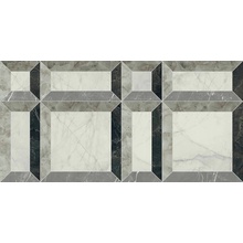 Versace Tarsia 0014088 Frame Nero porcelain tile 60x120 cm, Italy, stone  - photo 1 - photo 1