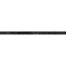 Versace Tarsia 0016815 Battiscopa Nero Imperiale Lux 3D Rett baseboard 5,5x120 cm, Italy, marble look - photo 1 - photo 1