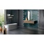 Viva Metallica 6x24, glazed porcelain stoneware, Italy, metal and rust - interior photo 1