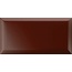 Vogue Bisello Trasparenze С000427330 Bisello TR granata10*20 porcelain tile 10x20 cm, Italy - photo 1