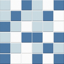 Vogue Interni Mix С000221639 MQ RI 006_IN_Ghiaccio-33%+IN_Azzurro-33%+IN_BluAvio-33% Mozaika 30x30 cm, Itálie - fotografie 1 - foto 1