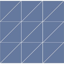 Vogue Interni С000462184 IN_BluAvio_10*10*14_su rete Мозаика 30x30 см, Италия, моноколор - фото 1 - фото 1