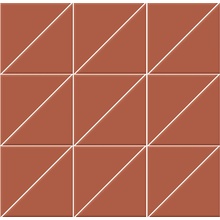 Vogue Interni С000462336 IN_Mattone_10*10*14_su rete Мозаика 30x30 см, Италия, моноколор - фото 1 - фото 1