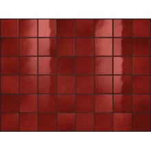 Vogue Riflessi С000573475 00RL9R12_RlRubinoRete5X5 Mosaico 30x40 cm, Itália - foto 1 - foto 1