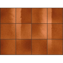 Vogue Riflessi С000573490 00RLAR81_RlRuggineRete10X10 Mosaico 30x40 cm, Itália - foto 1 - foto 1