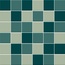 Vogue Trasparenze Mix С000538309 MQ RT 003_Tr_mastice-33%+Tr_turchese-33%+Tr_malachite-33% Mosaic 30x30 cm, Italy - photo 1