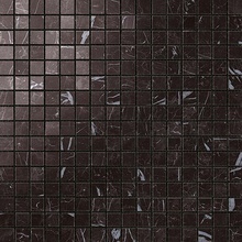 Atlas Concorde Italy Marvel Stone AS3U Nero Marquina Mosaico Lapp. Mosaic 30x30 cm, Italy, mosaic - photo 1 - photo 1