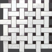 Atlas Concorde Italy Marvel Stone AS2O Basketweave Cold Lapp. Mosaic 30x30 cm, Italy - photo 1 - photo 1