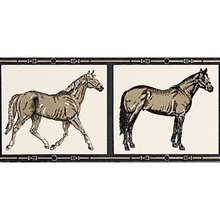Petracer`s Grand Elegance Horses Su Panna  B HOR 08 Decoratie 10x20 cm, Italië, stof - foto 1 - foto 1