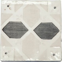 Cevica Provenza Dec. Castellon Marron F/Provenza Crema Decoratie 13x13 cm, Spanje - foto 1 - foto 1