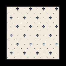 Petracer`s Grand Elegance GL01-08 Giglio Bordeaux Su Panna wandtegel 20x20 cm, Italië - foto 1 - foto 1