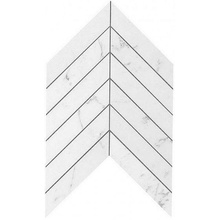 Atlas Concorde Italy Marvel Stone 9SCA Carrara Pure Chevron Wall Mosaic 25x30,5 cm, Italy, mosaic - photo 1 - photo 1