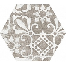 Equipe Hexatile Cement Garden Grey Floor tile 17,5x20 cm, Spain - photo 1 - photo 1