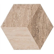 Marazzi Allmarble MMMQ Rif Travertino porcelænsflise 18,2x21 cm, Italien, sten  - foto 1 - foto 1