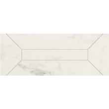 Marazzi Allmarble MMR6 Altissimo Listone 3D Lux kantsten 14,5x29 cm, Italien, sten  - foto 1 - foto 1